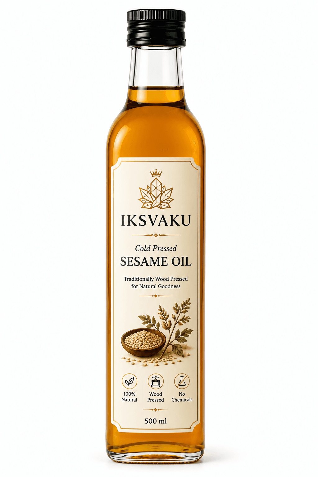 Cold Pressed Sesame Oil